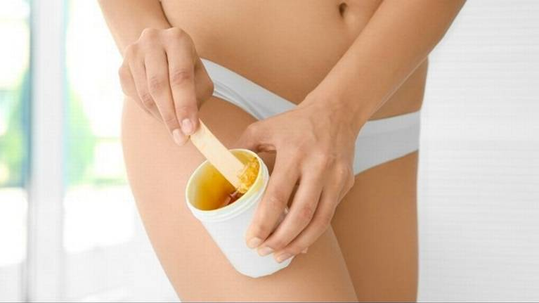 Depilarse con cera zona intima sale