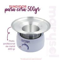 Fundidor de Cera Española de 750gr uso Personal