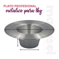 Fundidor de Cera Española Marysol de 1Kg Con Plato Profesional