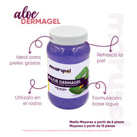 Gel de Aloe vera Post-depilatorio 500 ml Marysol