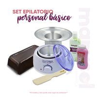 Set Epilatorio Personal Básico - Fundidor + Cera Española