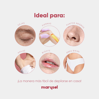 Cera Elástica En Perlas Marysol Oro Liquido