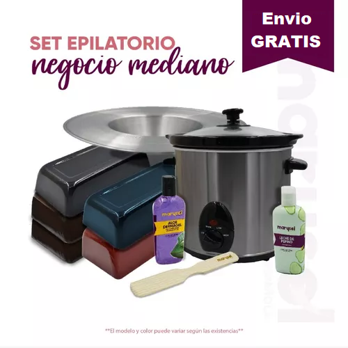 Set Epilatorio Negocio Mediano